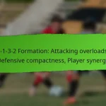 4-1-3-2 Formation: Offensive movements, Defensive responsibilities, Player rotations