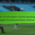 4-1-3-2 Formation: Width utilization, Space control, Player positioning