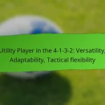 Sweeper in the 4-1-3-2: Defensive cover, Game reading, Communication